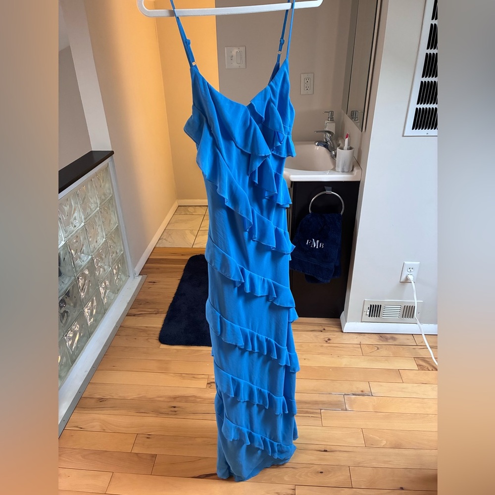 Ciao Ruffles Maxi Dress